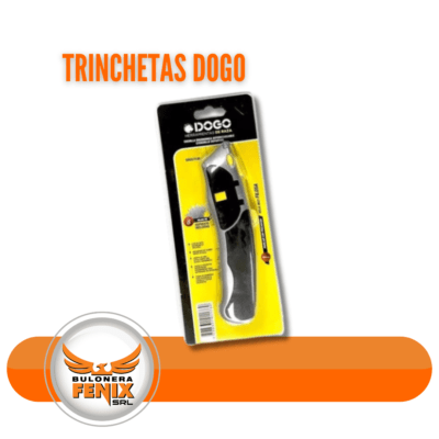 Descubre la Trincheta Dogo, tu aliada perfecta para cortes precisos y eficientes. Fabricada con materiales de alta calidad, esta trincheta garantiza durabilidad y un manejo seguro. Ideal para profesionales de la construcción, bricolaje y artesanía, la Trincheta Dogo ofrece un diseño ergonómico y un mecanismo de cambio de cuchillas fácil y rápido, permitiéndote trabajar con comodidad y eficacia. Características: Mango ergonómico para un agarre cómodo. Hoja retráctil ajustable para diferentes profundidades de corte. Incluye cuchillas de repuesto.
