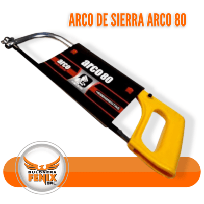 Claro, aquí tienes un texto breve y atractivo para acompañar la imagen del Arco de Sierra Arco 80 en la página web de Bulonera Fénix SRL: Nuevo Arco de Sierra Arco 80: Resistencia y Precisión al Alcance de Tu Mano Descubre el nuevo Arco de Sierra Arco 80, la herramienta ideal para quienes buscan eficiencia y durabilidad en trabajos de corte. Con su diseño robusto y manejable, este arco de sierra te permite realizar cortes precisos en una variedad de materiales como metal, plástico y madera. Características Destacadas: Mango ergonómico que proporciona comodidad y un agarre seguro. Estructura de metal resistente para una mayor durabilidad. Fácil ajuste y cambio de hoja para adaptarse a diferentes tipos de corte. Perfecto para profesionales del bricolaje y la construcción que necesitan herramientas confiables y eficaces. ¡Visita Bulonera Fénix SRL y consigue tu Arco de Sierra Arco 80 hoy mismo! Equipa tu taller con lo mejor y prepárate para llevar tus proyectos al próximo nivel.