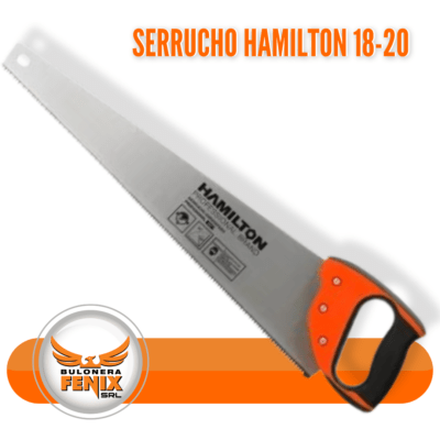 Serrucho Hamilton 18-20: Eficiencia y Durabilidad en Cada Corte Descubre la precisión en cada corte con el Serrucho Hamilton 18-20, diseñado para ofrecer el máximo rendimiento y durabilidad. Ideal para profesionales y aficionados al bricolaje, este serrucho cuenta con una hoja de acero de alta calidad que asegura cortes limpios y rápidos. Su mango ergonómico proporciona un agarre cómodo y seguro, reduciendo la fatiga durante el uso prolongado. Características: Hoja de acero resistente Mango ergonómico de fácil agarre Ideal para madera y otros materiales ¡No dejes pasar la oportunidad de mejorar tu caja de herramientas con el Serrucho Hamilton 18-20! Visítanos en Bulonera Fénix SRL para obtener el tuyo o realiza tu pedido online.