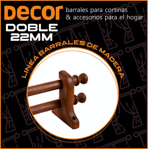 BARRALES DE MADERA DECOR - Imagen 2