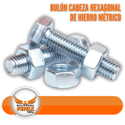 Bulón Cabeza Hexagonal de Hierro Métrico – La Solución Definitiva en Fijaciones En Bulonera Fenix, entendemos la importancia de contar con componentes de fijación confiables y duraderos. Es por ello que nos enorgullecemos de presentar nuestro Bulón Cabeza Hexagonal de Hierro Métrico, diseñado para superar las expectativas de los proyectos más exigentes. Características Principales: Material de Alta Calidad: Fabricado con hierro de primera línea, este bulón garantiza una resistencia superior contra la corrosión y el desgaste, asegurando una larga vida útil incluso en las condiciones más adversas. Diseño Métrico Preciso: Su diseño cumple con las especificaciones métricas estándar, lo que asegura un ajuste perfecto y una instalación sin complicaciones en una amplia variedad de aplicaciones industriales y de construcción. Cabeza Hexagonal Robusta: La cabeza hexagonal ofrece una superficie de agarre óptima para herramientas, facilitando el apriete o desapriete con eficacia y seguridad, reduciendo el riesgo de deslizamiento o daño en la cabeza. Versatilidad de Aplicación: Ideal para estructuras metálicas, maquinaria pesada, construcciones de ingeniería civil, y proyectos de bricolaje que requieran de una fijación fiable y resistente. Beneficios para el Usuario: Instalación Eficiente y Segura: La precisión de su diseño métrico y la calidad de su material facilitan una instalación rápida y segura, ahorrando tiempo y minimizando los riesgos durante el montaje. Durabilidad Garantizada: Su resistencia a la corrosión y al desgaste asegura una solución de fijación duradera, reduciendo la necesidad de mantenimiento y reemplazo. Compatibilidad Universal: Gracias a su estandarización métrica, este bulón es compatible con una amplia gama de componentes, simplificando la selección de materiales para cualquier proyecto. En Bulonera Fenix, comprometidos con la excelencia, ofrecemos solo productos de la más alta calidad. Nuestro Bulón Cabeza Hexagonal de Hierro Métrico es testimonio de nuestro esfuerzo por brindar soluciones fiables, duraderas y eficientes a nuestros clientes.