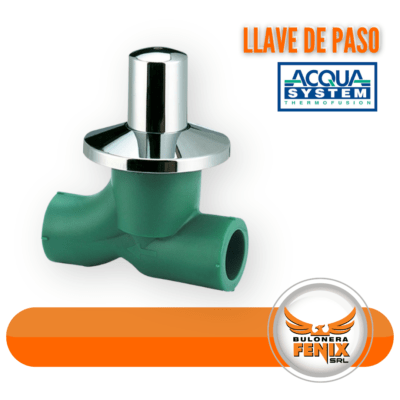 LLAVE DE PASO ACQUA SYSTEM