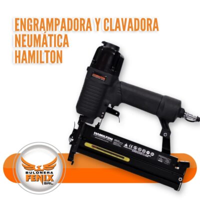 ENGRAPADORA Y CLAVADORA NEUMATICA HAMILTON