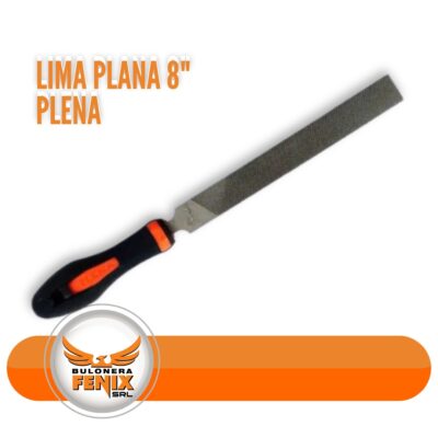 LIMA PLANA 8" BIASSONI