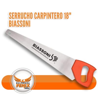SERRUCHO CARPINTERO 18" BIASSONI