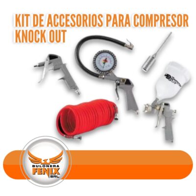 KIT DE ACCESORIOS PARA COMPRESOR