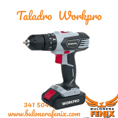 TALADRO INALAMBRICO WORKPRO