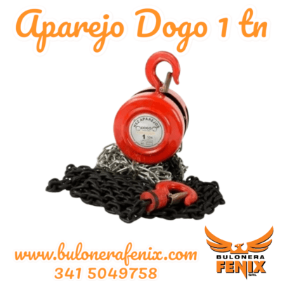APAREJO DOGO 1 TN 3 MTS