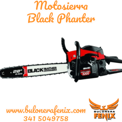 MOTOSIERRA BLACK PHANTER