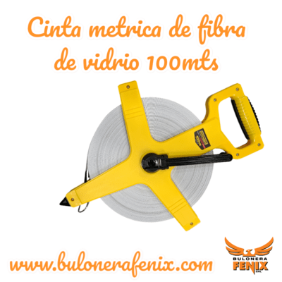 CINTA METRICA DE FIBRA DE VIDRIO CROSSMASTER