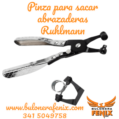 PINZA PARA SACAR ABRAZADERAS RUHLMANN