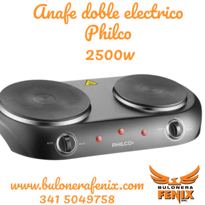 ANAFE DOBLE ELECTRICO PHILCO