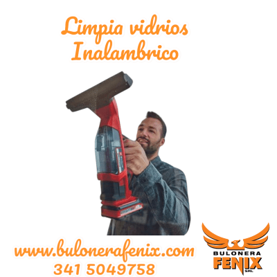 LIMPIA VIDRIOS INALAMBRICO