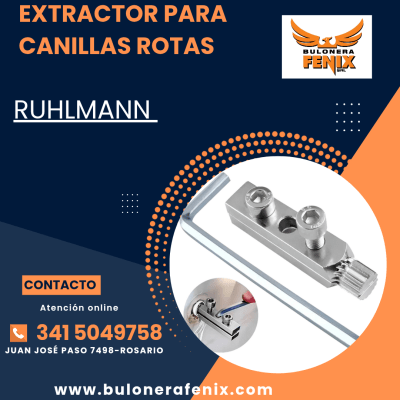 EXTRACTOR PARA CANILLAS RUHLMANN